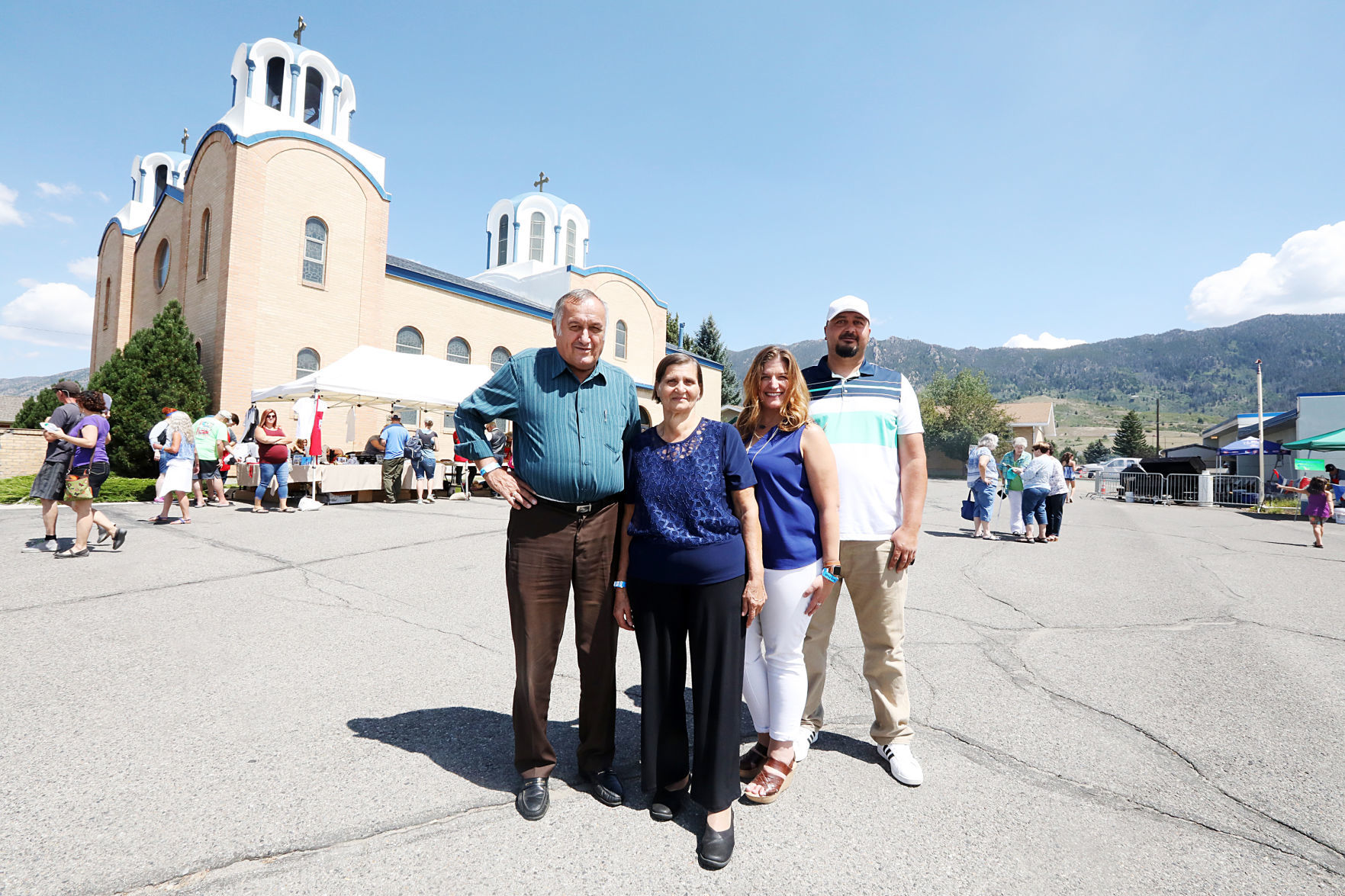 Visitors from far and near gather for Butte's Serbain Food Festival